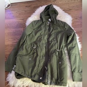 Army green jacket